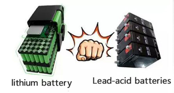 the difference between lithium ion batteries and lead acid batteries 1
